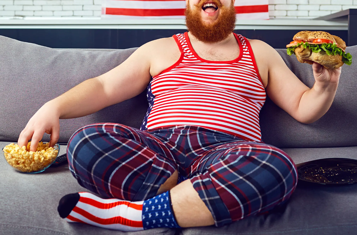 Ожирение в сша