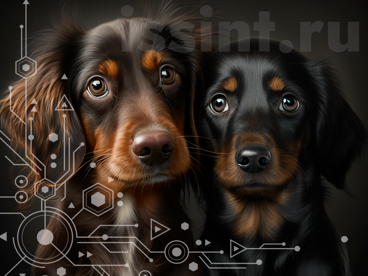 Человек нарисовал этих щенят или нейросеть?..