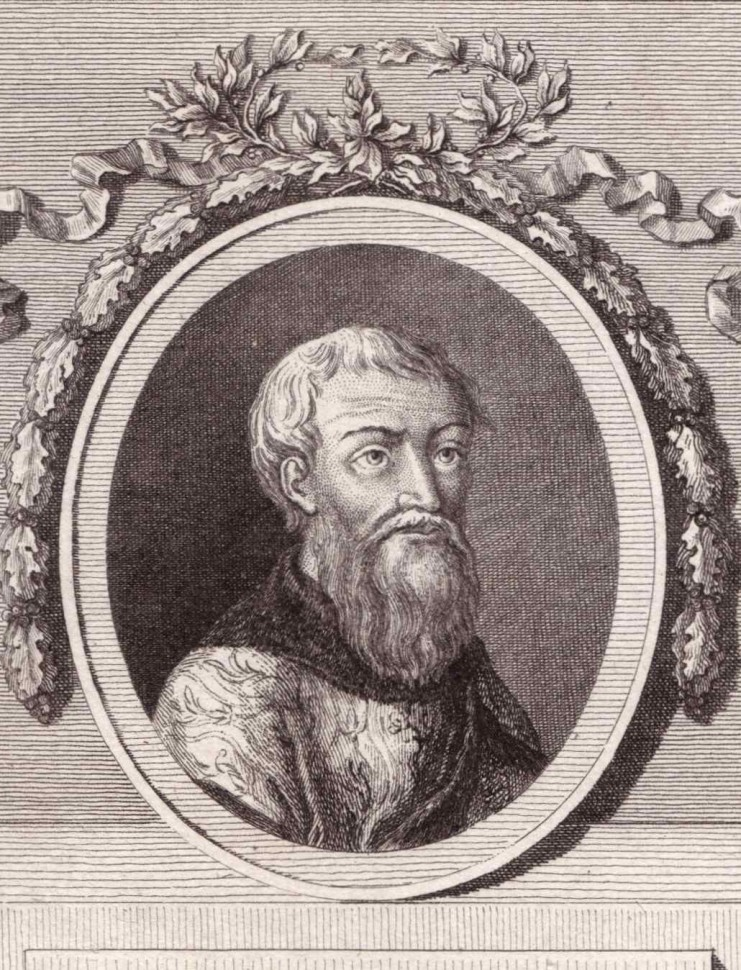 Великий князь Иван II Красный. Гравюра 1783 года. Автор Луи-Николя Леспинас .Отпечатана в Париже.