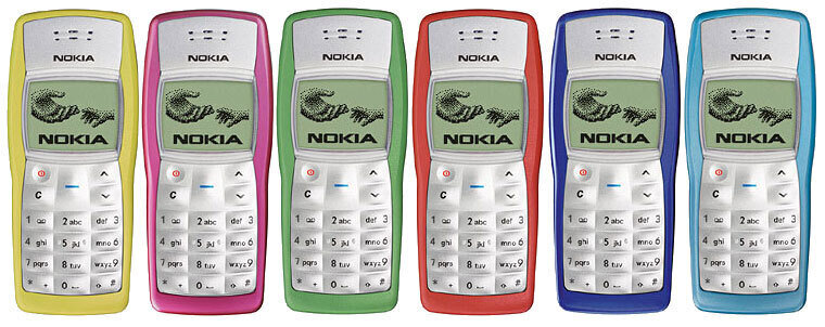    Узнаете культовую модель Nokia 1100? Фото: Nokia