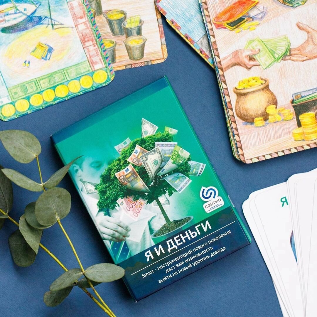 37 сюжетов про различные аспекты финансовой сферы и 13 карт со словами-чувствами