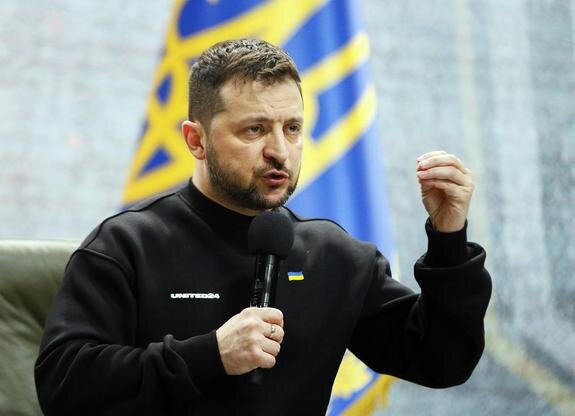    Президент Украины Владимир Зеленский, Pavlo Gonchar / globallookpress.com