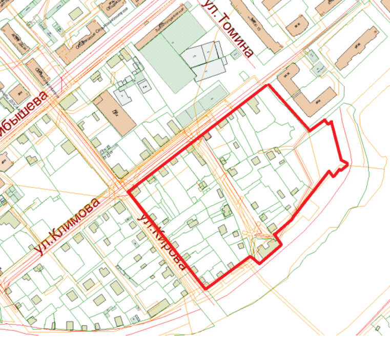    В Кургане снесут около 40 домов ради комплексной застройки