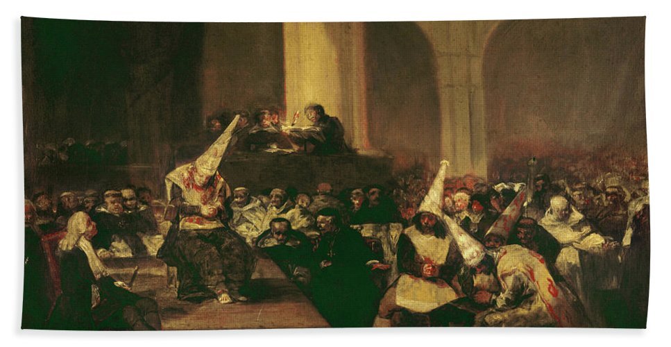 Франциско Гойя "Трибунал инквизиции"