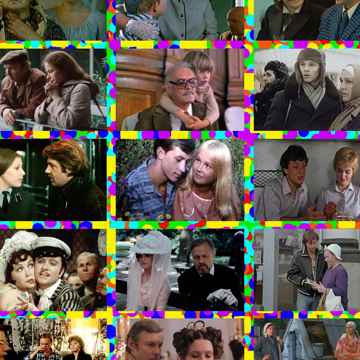 В данном тесте вам нужно угадать, в каком из трёх фильмов снялся Коля или Наташа. Или вам слабо?