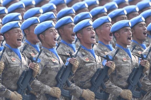    Китайские военные, Liu Dawei / globallookpress.com