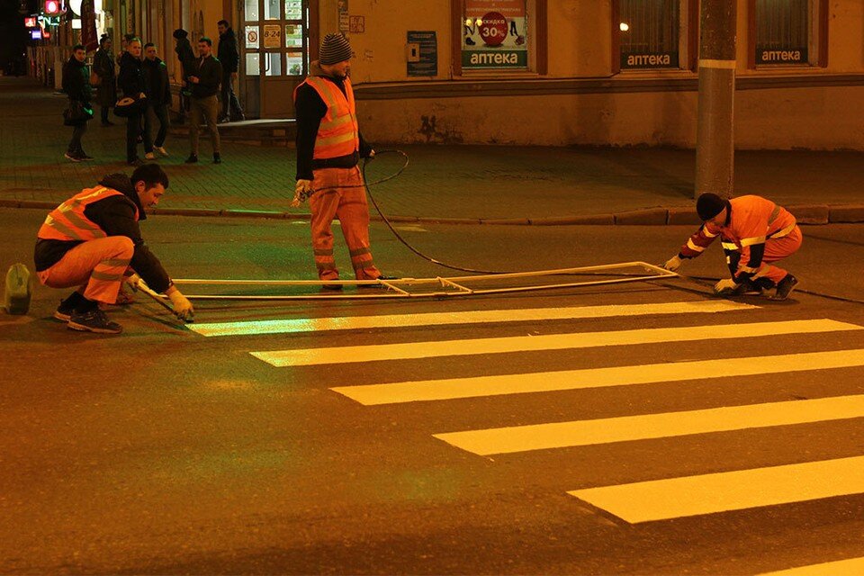     Нанесение дорожной разметки в Ижевске Сергей ГРАЧЕВ