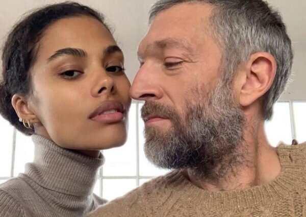    Венсан Кассель и Тина Кунаки. Фото myglamwish.com