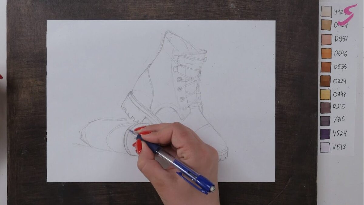 Как нарисовать обувь | Художник Online | Дзен