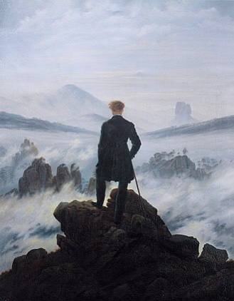 «Странник над морем тумана», 1818. 