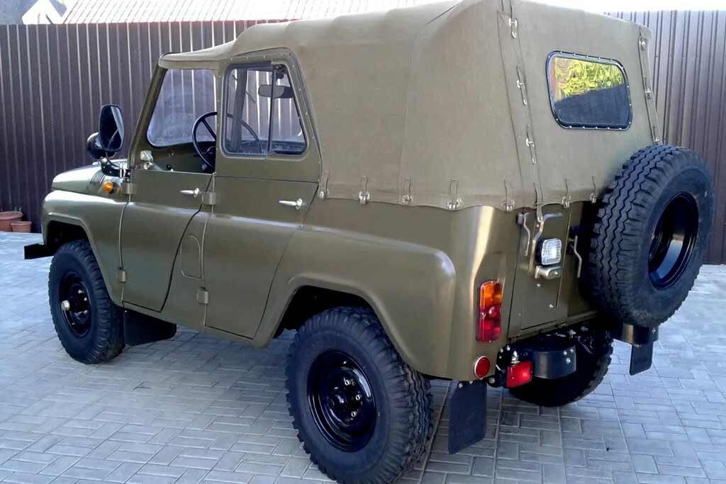 УАЗ 469 военный с консервации