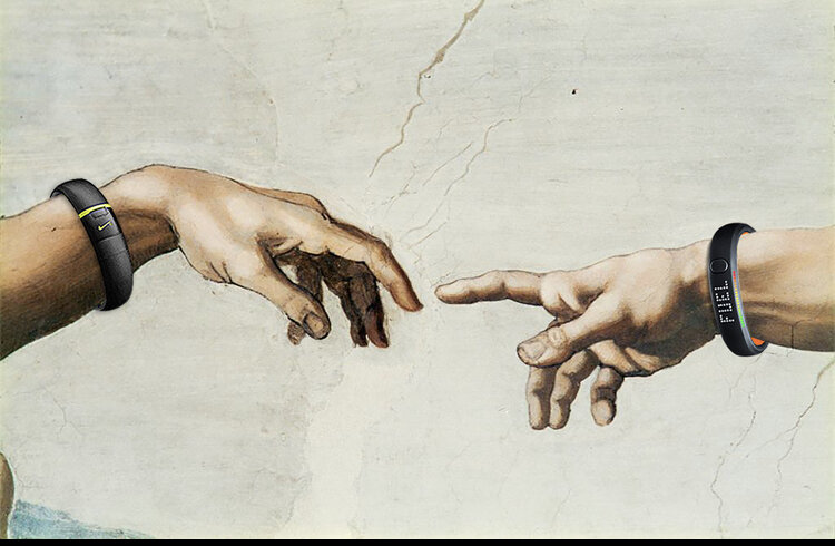 "The Creation of Adam"..if Michelangelo lived in 2014.