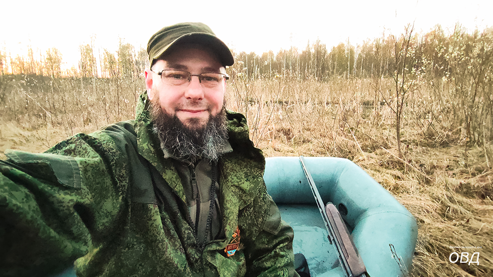 Возле скрадка на утрянке