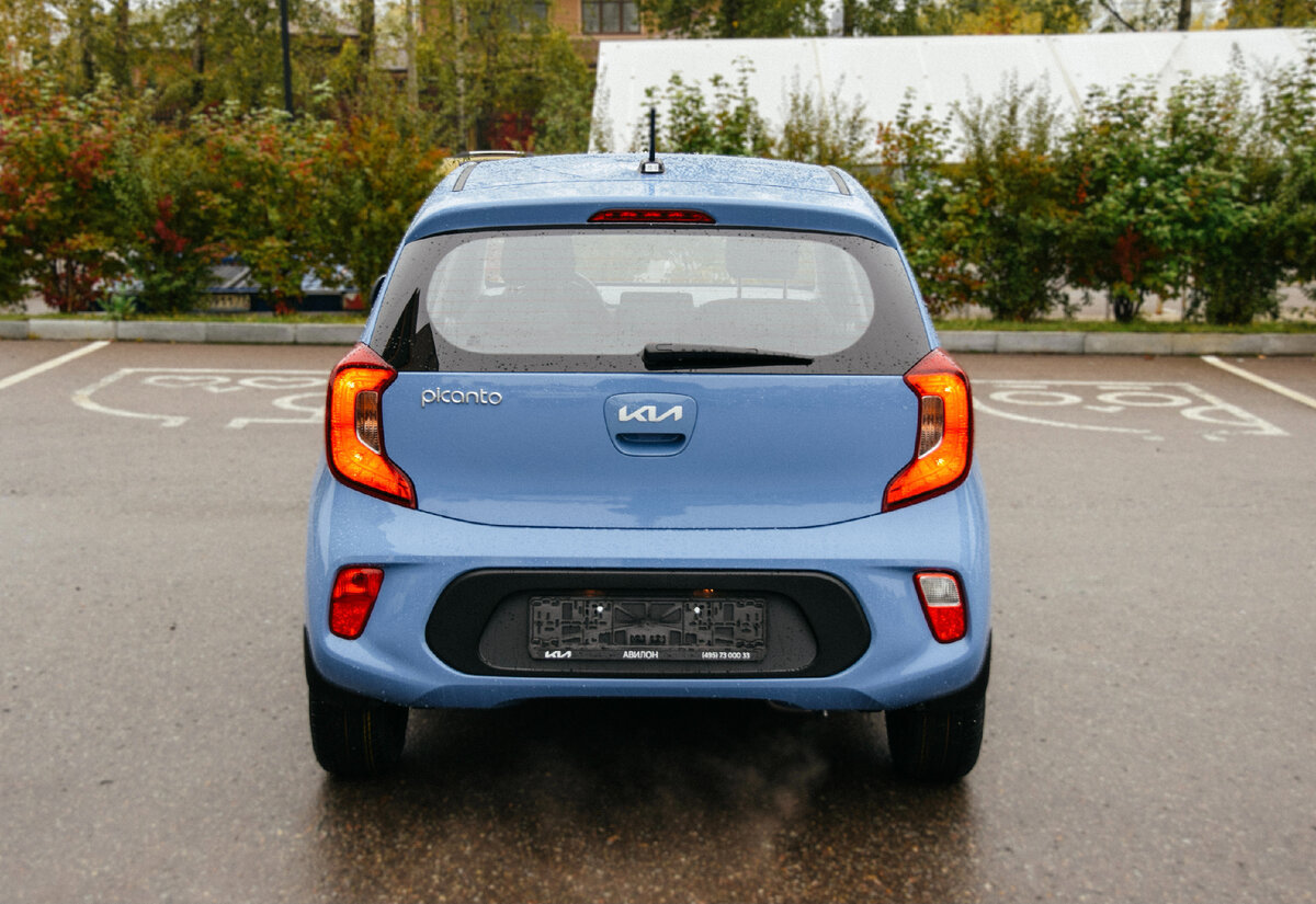 Kia Picanto 2012 back Side