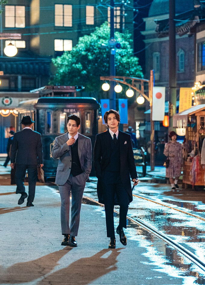 Закадровое фото со съемок "Сказание о Кумихо 2"