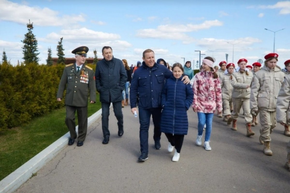    Под знаменем Русского географического общества прошла экспедиция во Ржев