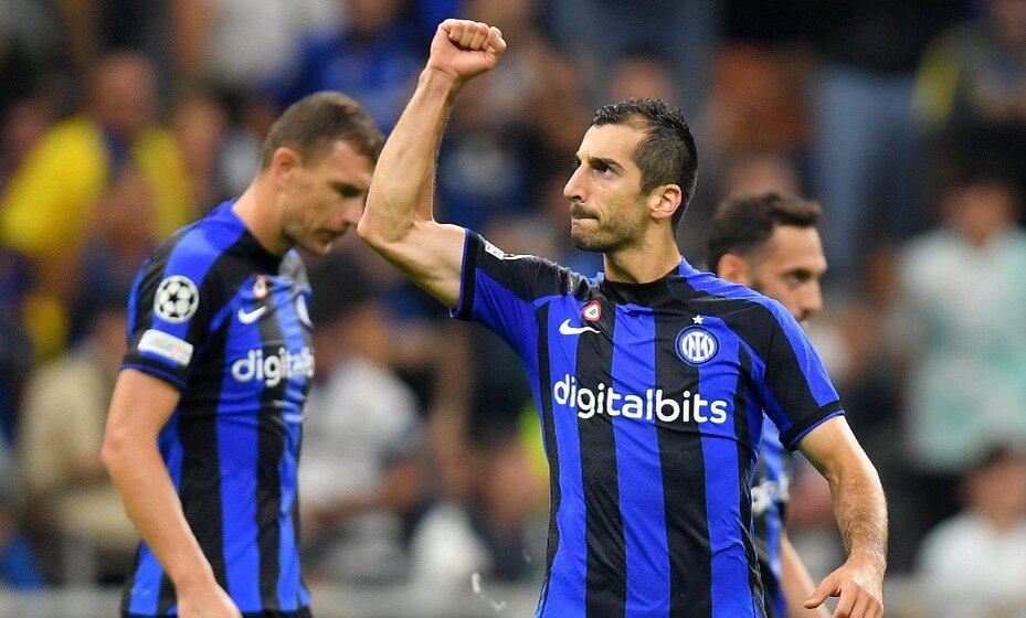    Мхитарян помог "Интеру" выйти в плей-офф ЛЧ. Фото: Reuters