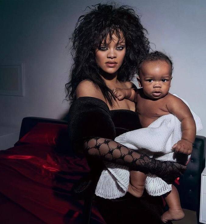 Рианна с сыном