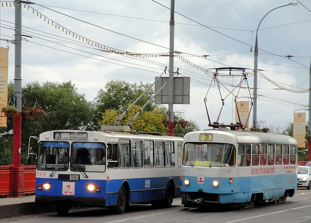 Электротранспорт троллейбус