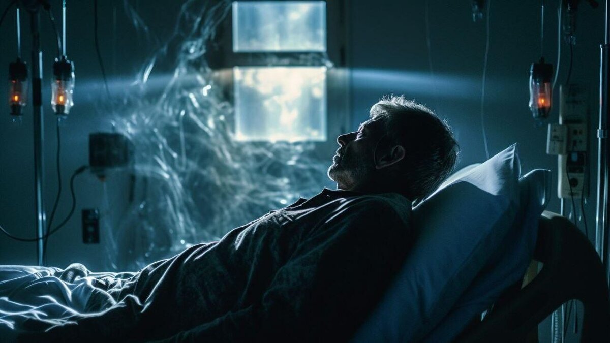    Человек в коме© Rnews