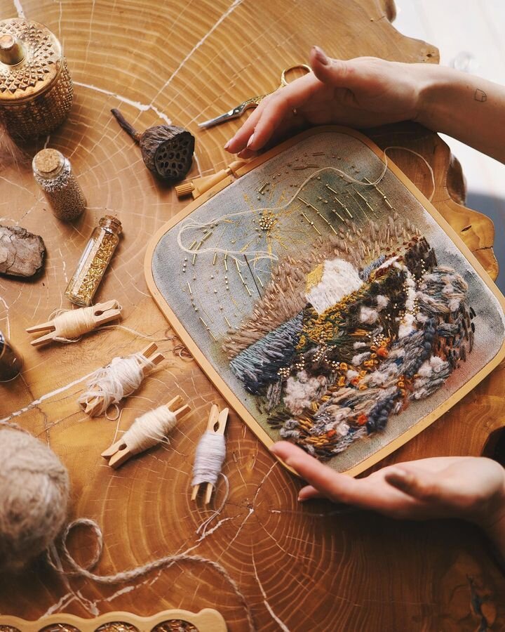 Для меня вышивка - это отдых и успокоение