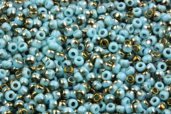 Turquoise and Old Bronze, фото из магазина OKTAbeads