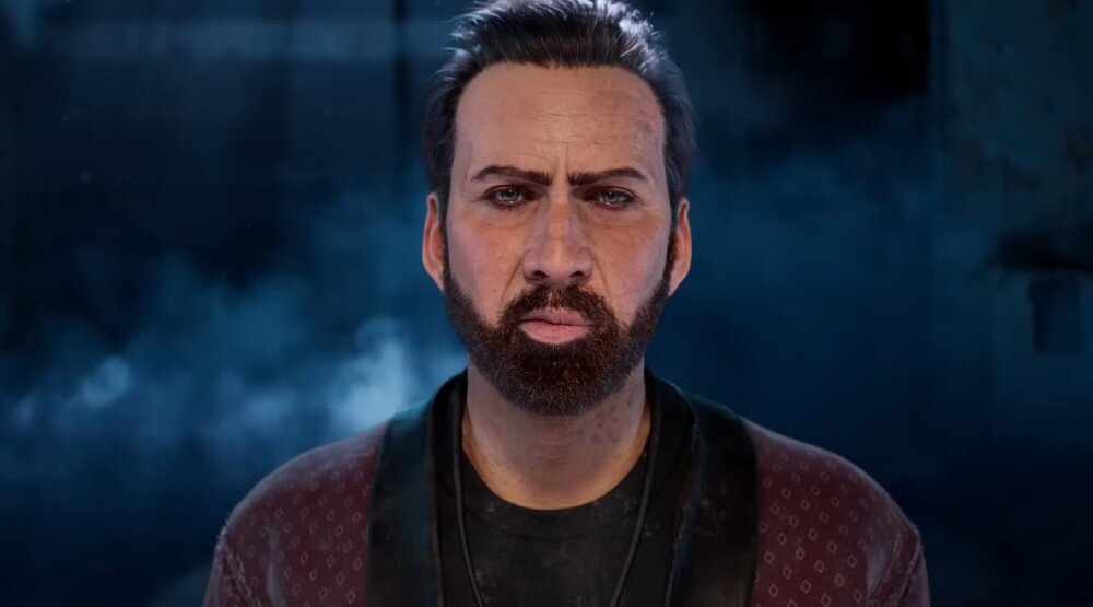     Кадр из тизера дополнения Dead by Daylight: Nicolas Cage игры Dead by Daylight (2023)