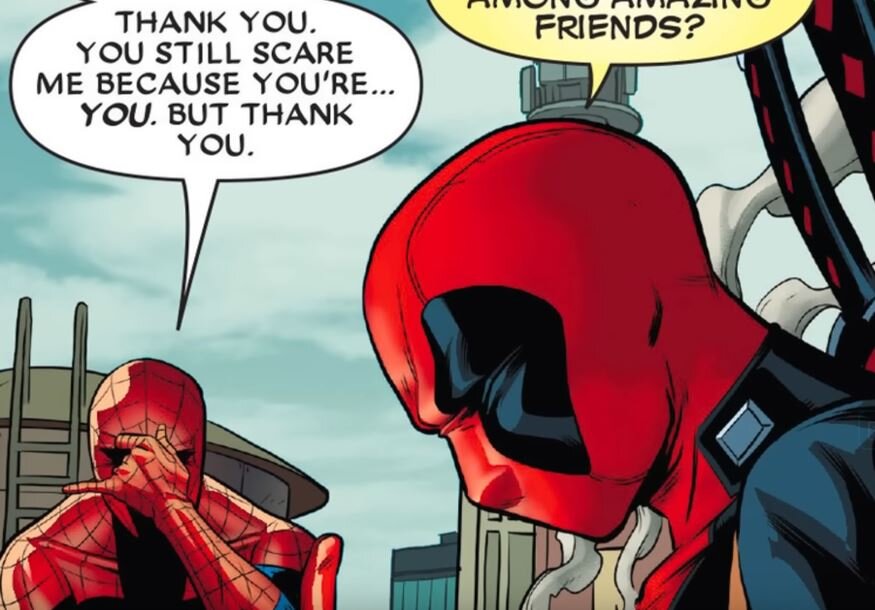 Порно комикс Deadpool and SpiderMan по категории Человек-паук - GOLDENCOMICS