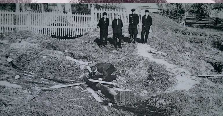 Комиссия по облагораживанию истока в 1967-м году. 