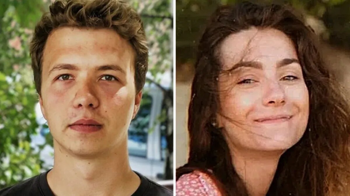 Фото: BAZA/ Протасевич и Сапега