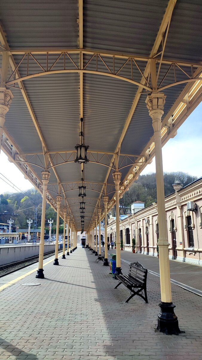 На перроне в Кисловодске