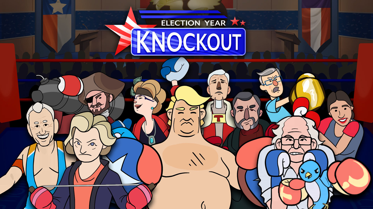 Обзор Election Year Knockout: бокс и политика в одном | Да мне лень | Дзен