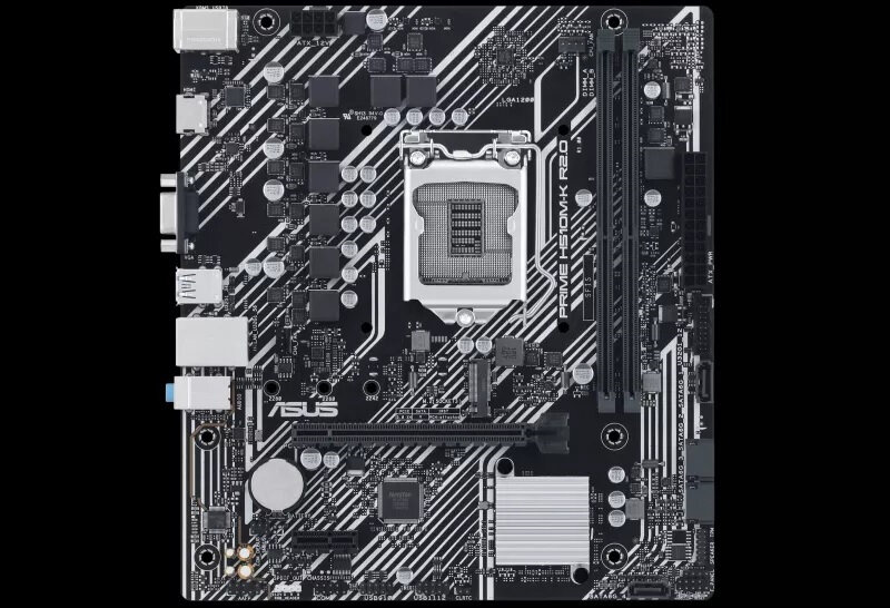    Материнская плата Prime H510M-K R2.0-CSM / Источник изображения: ASUS