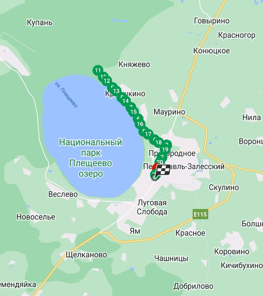 Только с этого ракурса трасса кажется плоской :)