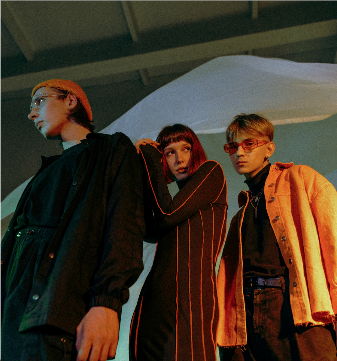 Егор, Настя и Глеб (сейчас про нас побольше расскажем): 