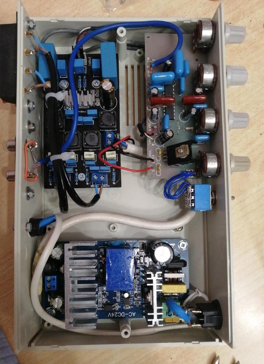 Продолжаю ковырять усилитель на 3116 (избавляюсь от хлопков из колонок ...