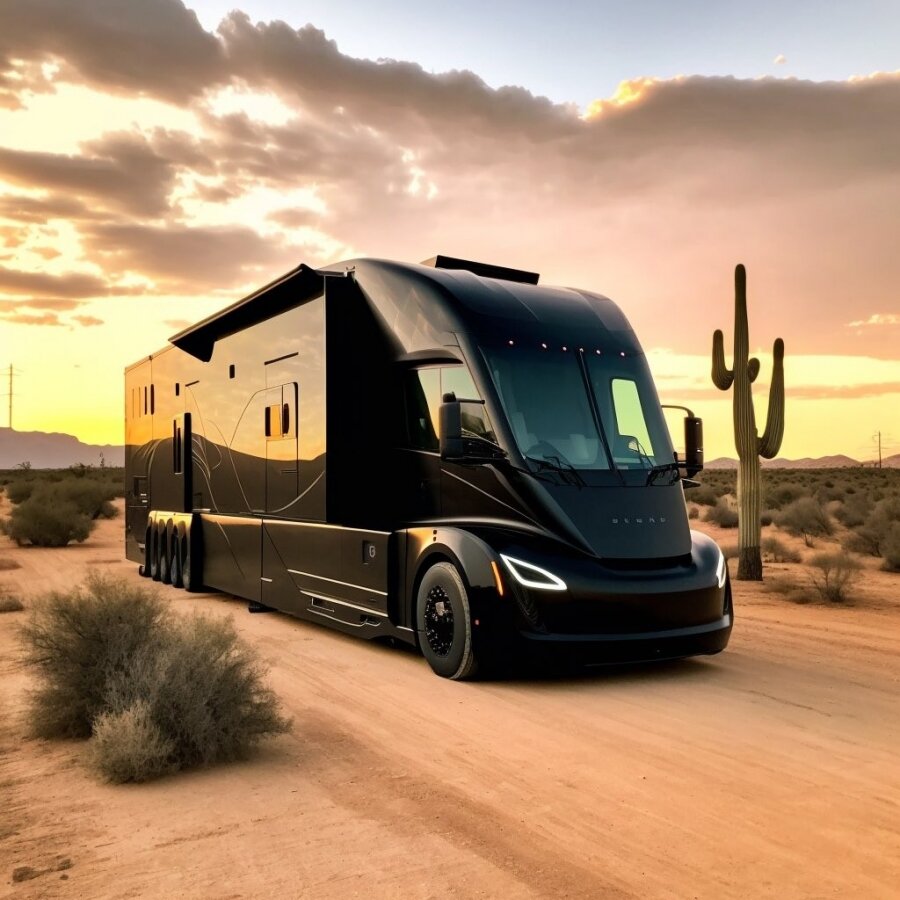 Tesla SEMI может стать хорошим домом на колесах | Grand Auto News | Дзен