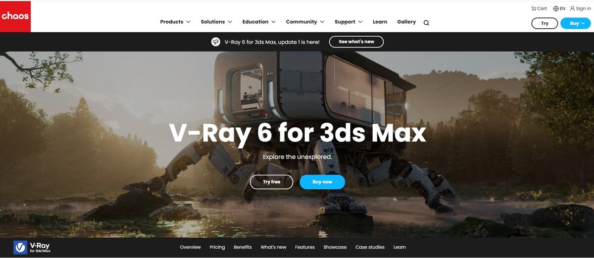 Vray движок