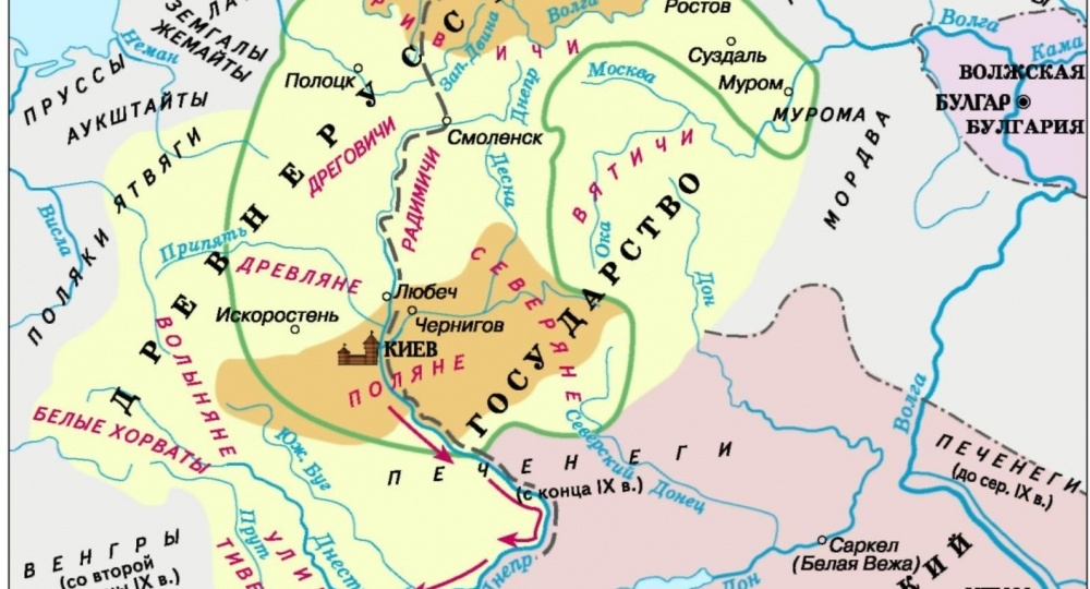 Образование Древнерусского государства. Общий взгляд