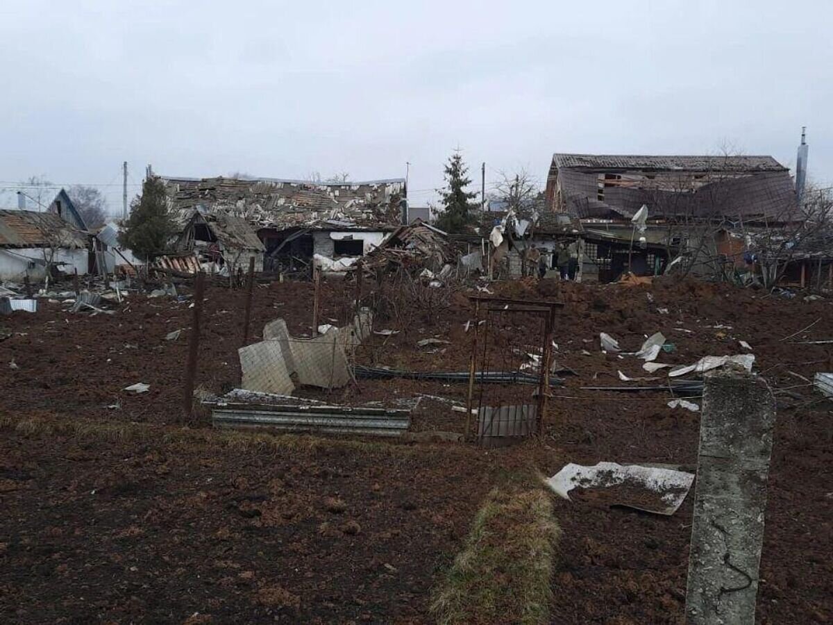    Последствия взрыва в Киреевске Тульской области© фото очевидца