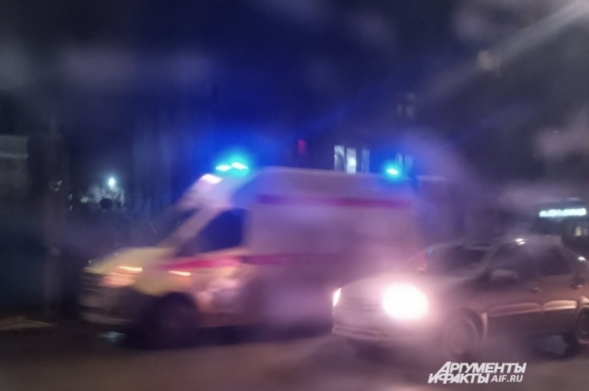    Пермячка сфотографировала место ДТП на Екатерининской.