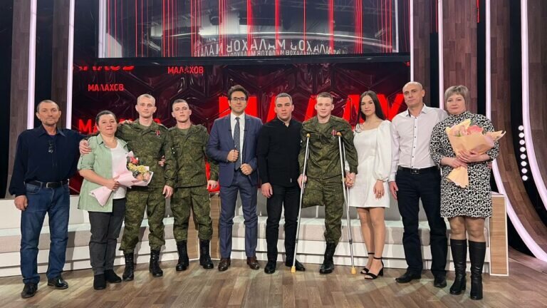    Шоу Малахова на «Россия-1» о герое СВО оренбуржце Викторе Цицере выйдет в эфир 30 марта Белов Михаил Александрович