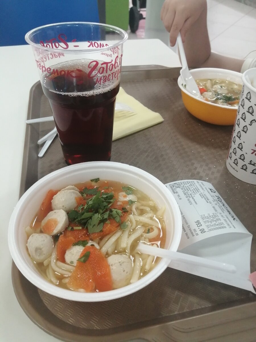 Наши с дочкой супчики