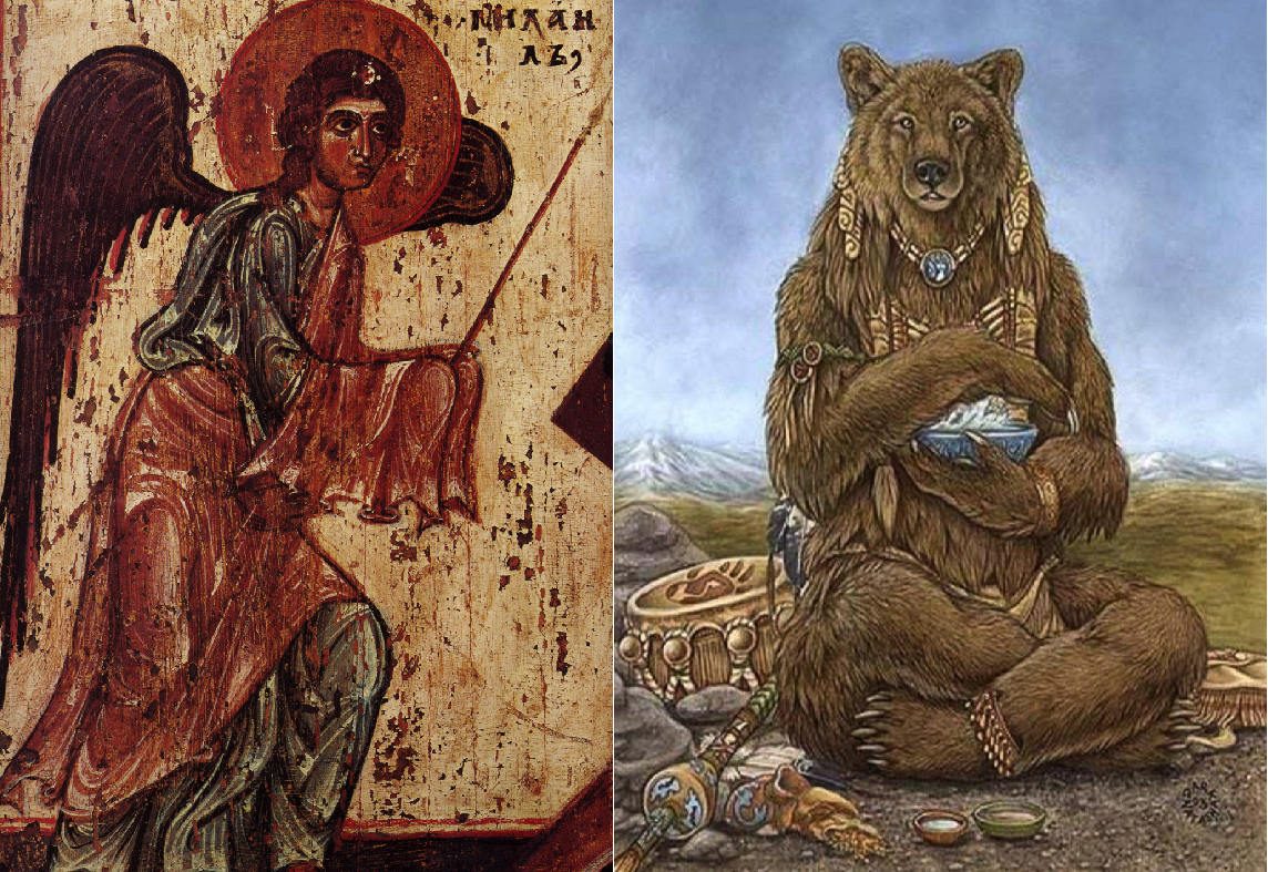 Медведь - вероятно, тотемное животное у древних славян, потому все его наименования - способы скрыть настоящее название