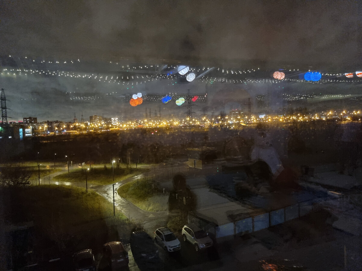 Москва. Вид из окна. Авторское фото