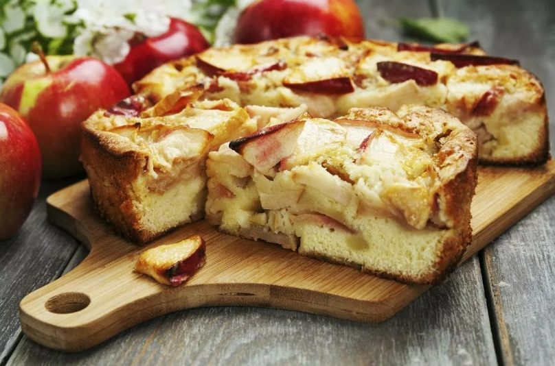 Шарлотка рецепт с яблоками 🍎