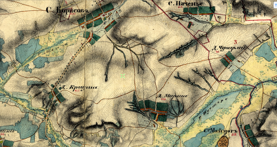 С удивлением узнала, что вокруг было немало населённых пунктов. Кстати, про село Борисово - сейчас оно Борисова-Покровское, на канале есть публикация https://dzen.ru/a/Y-PWP8OGx3bqfb6g