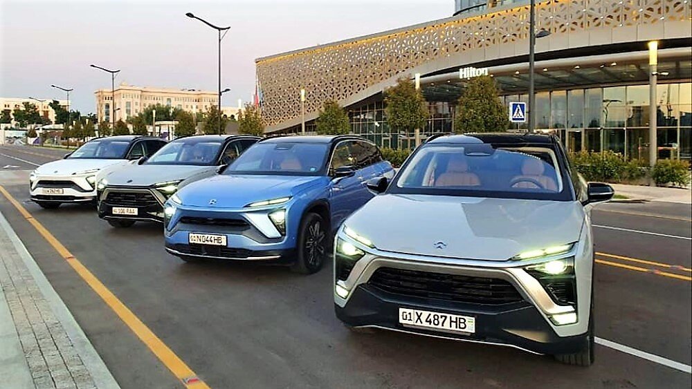 кроссоверы Nio ES8 и ES6
