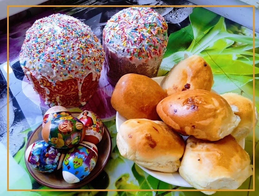 А это мама у мужа нас балует свое выпечкой! 