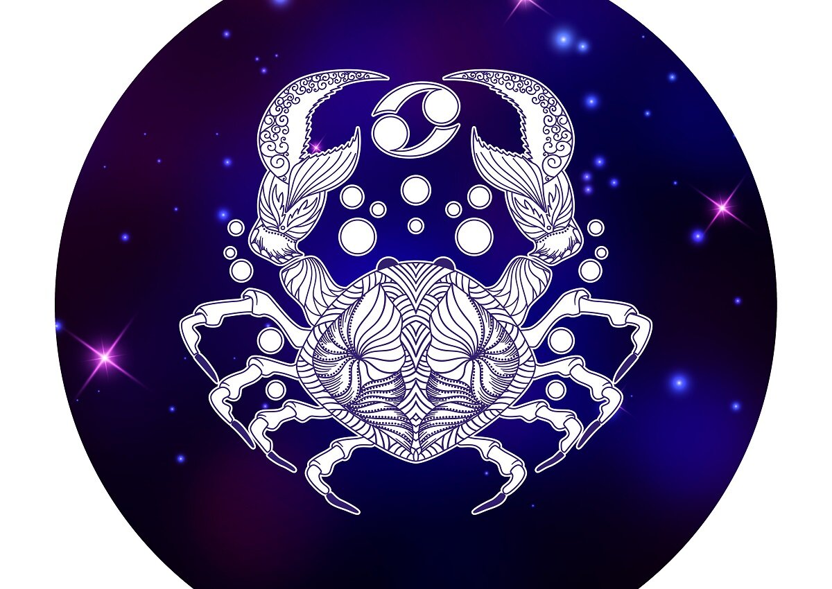 Как рисовать знак зодиака рак